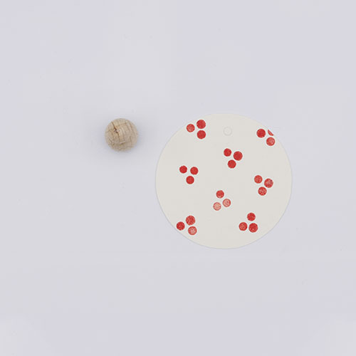 Perlenfischer stempel drie dots | De Kroonluchter