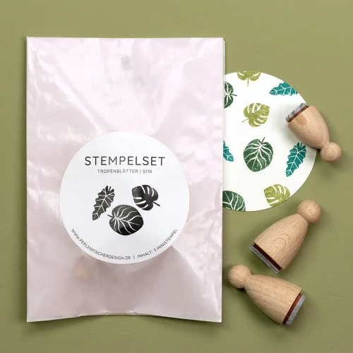 Stempelset | Jungle Bladeren