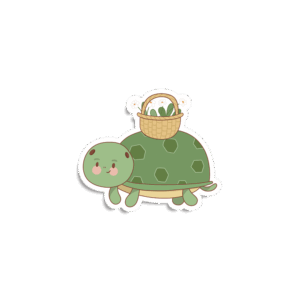 Vinyl Sticker | Lenny's bloemenmand