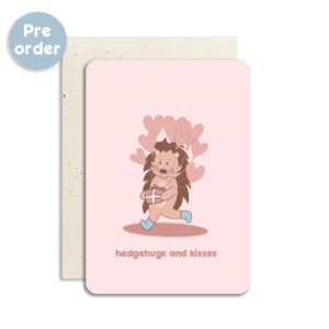 Wenskaart | Hedgehugs and Kisses