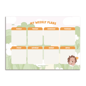 Weekplanner | Madelief Collectie: Edgar
